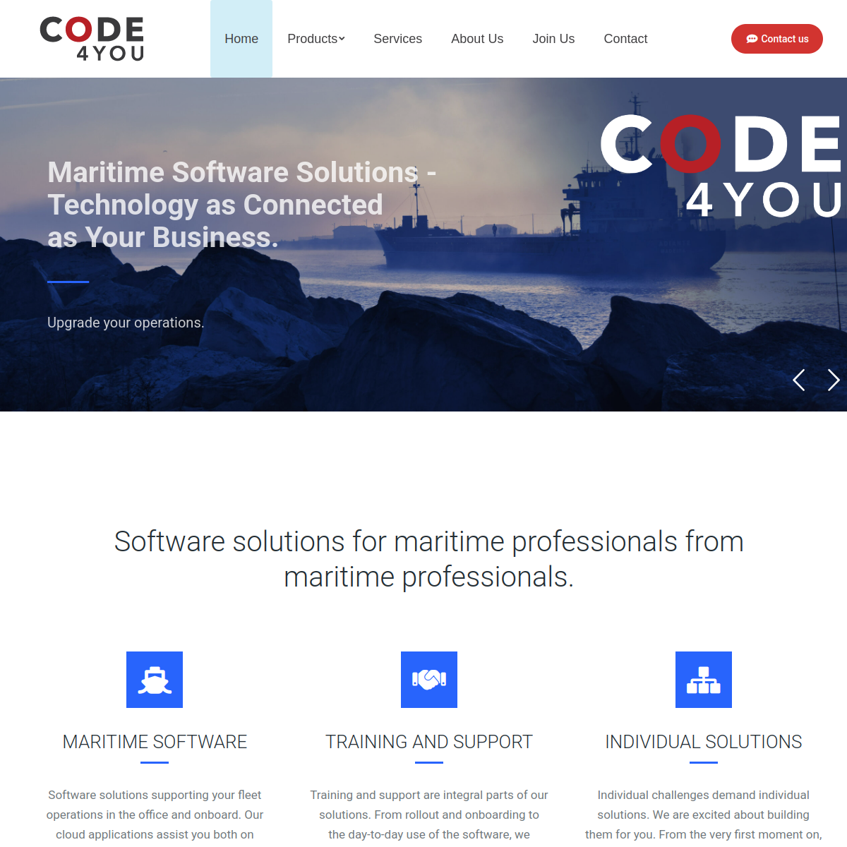 Code4you website